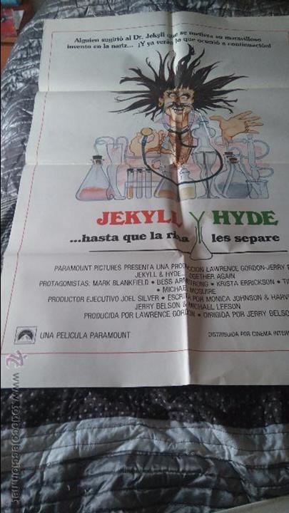 Cine: ESTADO CRITICO. CARTEL. POSTER. 70X100. DOBLADO. CON ROTURAS DIVERSAS