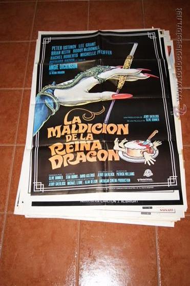Cinema: CARTEL CINE LA MALDICION DE LA REINA DRAGON