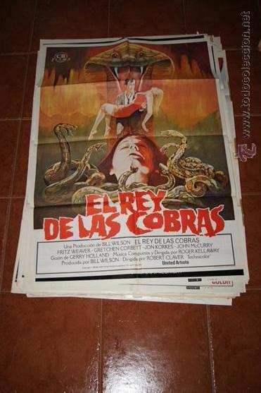 Cinema: CARTEL CINE EL REY DE LAS COBRAS