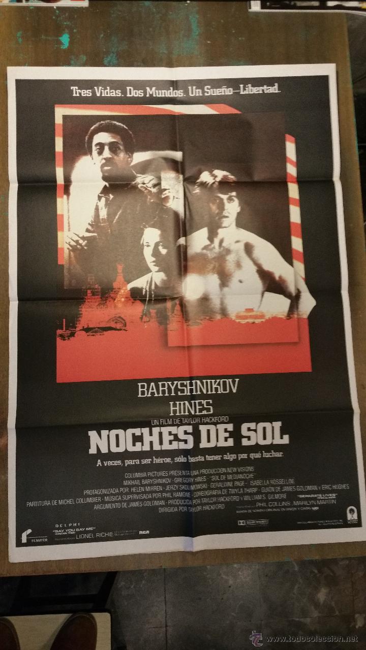 Cin&eacute;ma: P&oacute;ster original de Noches de sol con Isabella Rossellini