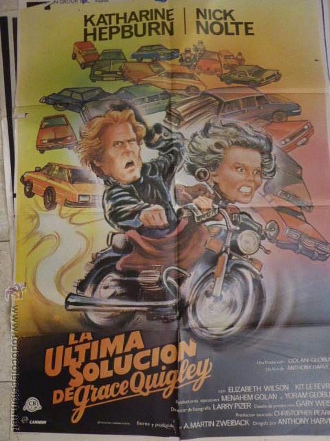 Cinema: LA ULTIMA SOLUCION DE GRACE QUIGLEY. CARTEL DE CINE - MOVIE POSTER