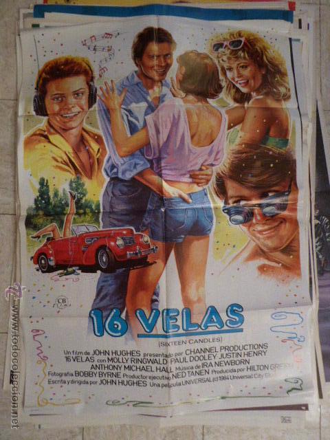 Cinema: 16 VELAS. CARTEL DE CINE - MOVIE POSTER