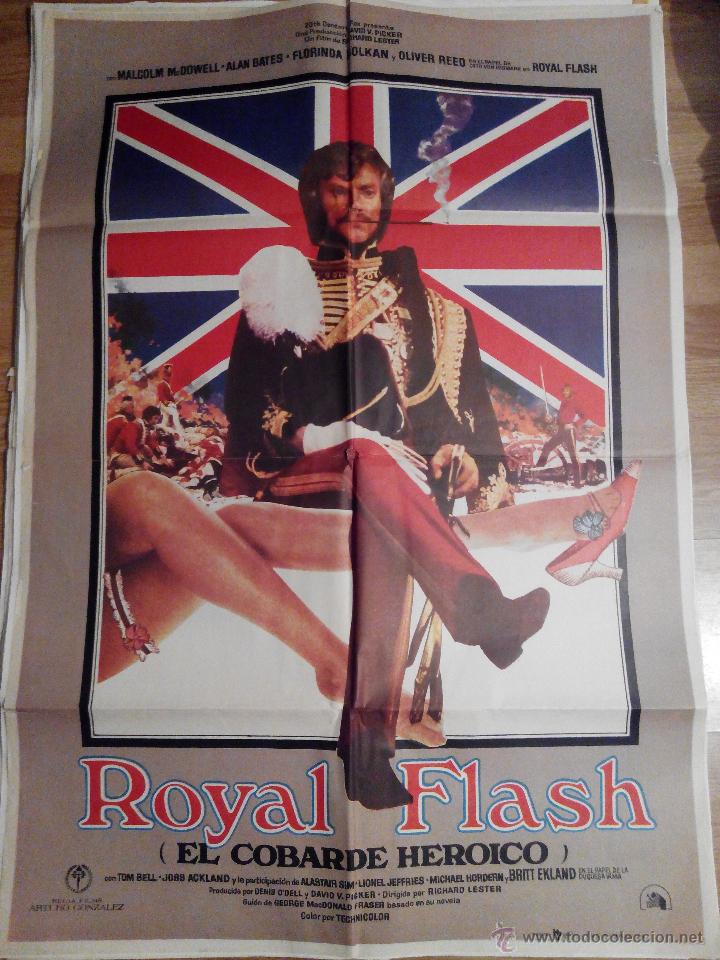 Cinema: Royal flash - aprox 70x100 Cartel ORIGINAL cine (L16)