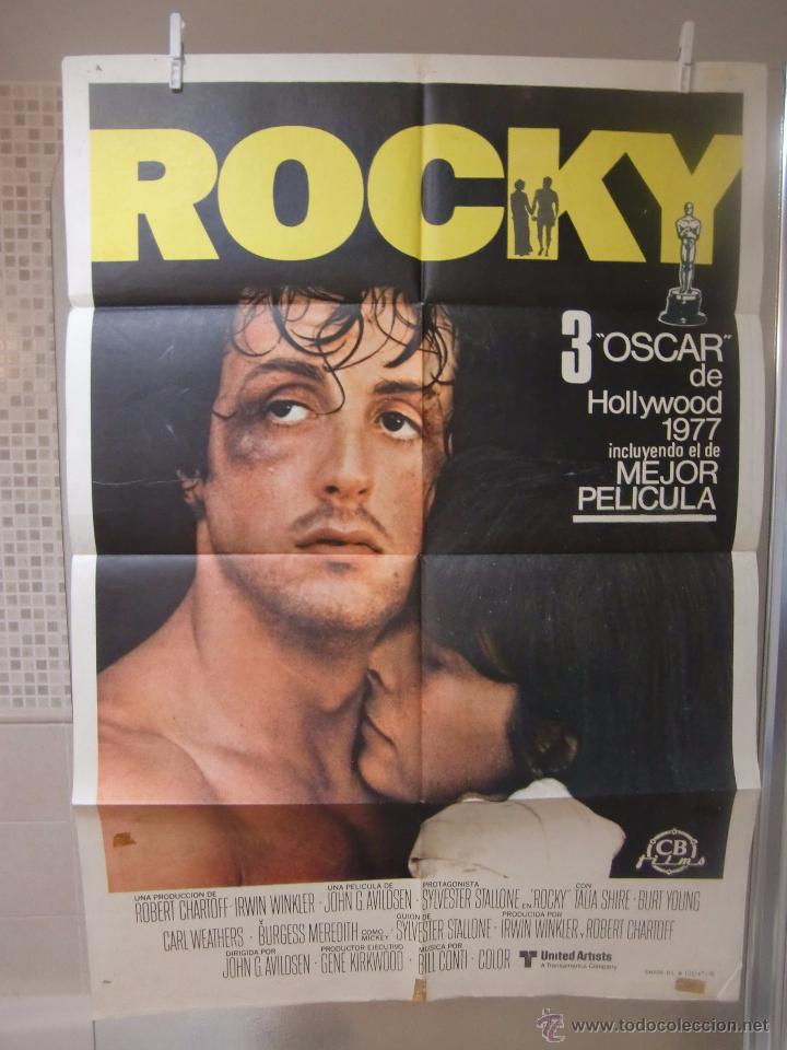 Rocky 1 .sylvester Stallone Póster de Cine Retro Varios Tamaños 
