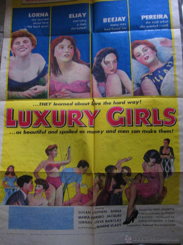 Cinema: Fanciulle di lusso cartel Estados Unidos Luxury girls Susan Stephen Bernard Vorhaus Piero Mussetta