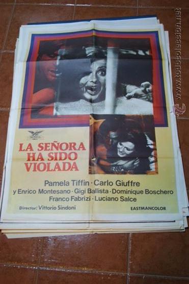 Kino: CARTEL CINE LA SE&Ntilde;ORA HA SIDO VIOLADA