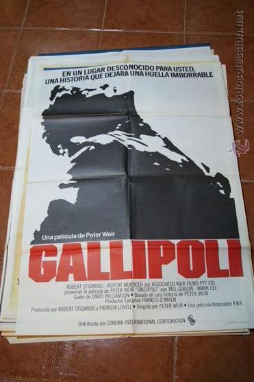 Kino: CARTEL CINE GALLIPOLI