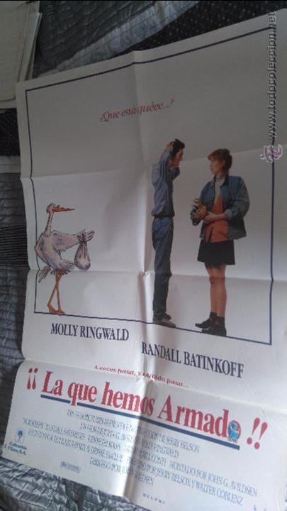 Cinema: LA QUE HEMOS ARMADO. POSTER. CARTEL. 70 X 100. ORIGINAL. BUEN ESTADO