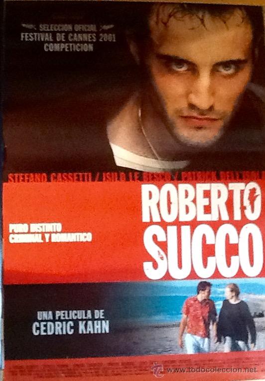 Cine: CARTEL PELICULA. ROBERTO SUCCO..ENVIO INCLUIDO EN EL PRECIO.