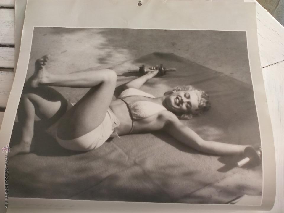 Cine: Marilyn Monroe Foto poster de calendario de 1995. 30 x 29 cm. 8