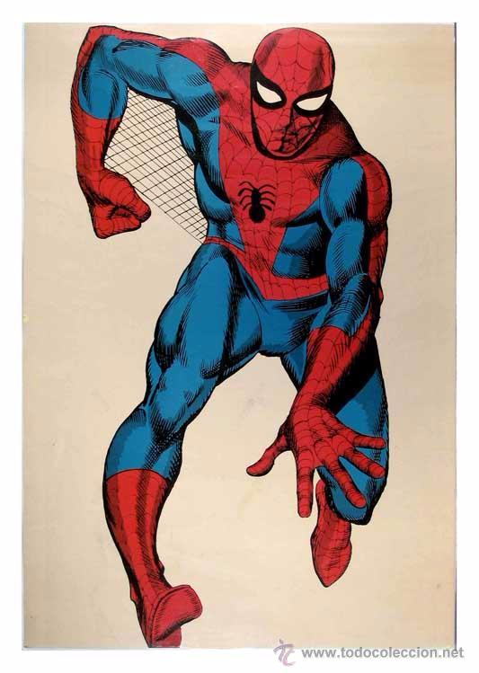 spiderman. comic. vintage. lámina cartel 45 x 3 - Buy Posters of action  movies on todocoleccion