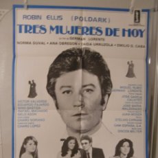 Cine: CARTEL CINE ORIG TRES MUJERES DE HOY (1980) / 70X100 / NORMA DUVAL / ANA OBREGON