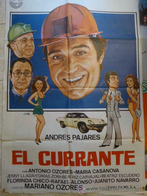 Cine: EL CURRANTE. CARTEL DE CINE - MOVIE POSTER