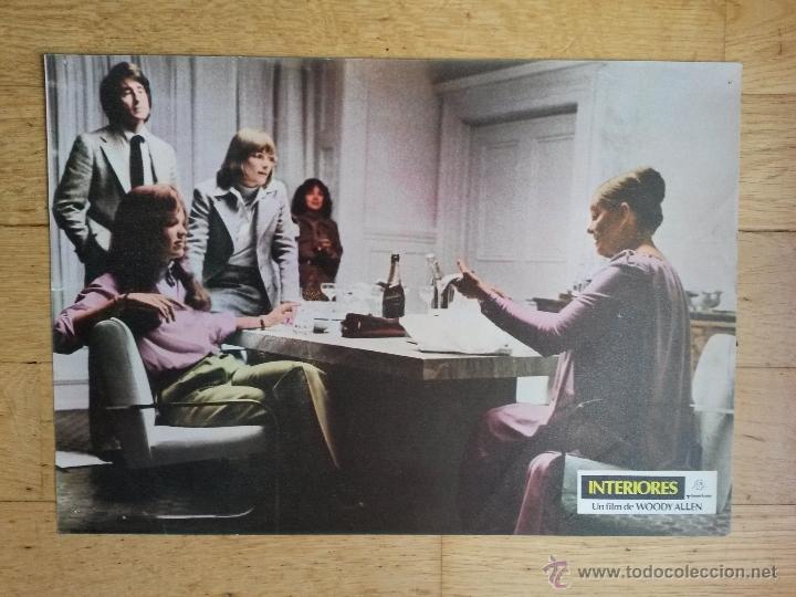 Cinema: Cartelera de cine 1978, interiores ,woody allen de 34 x 24 cms
