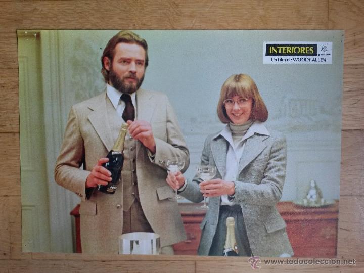Cinema: Cartelera de cine 1978, interiores ,woody allen de 34 x 24 cms