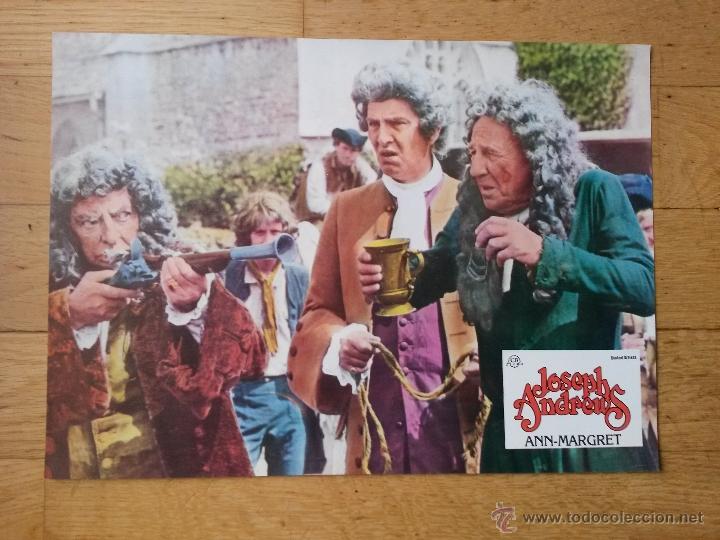 Cine: Cartelera de cine, joseph andrews con an margret de 33,5 x 23,5 cms. escrito detras