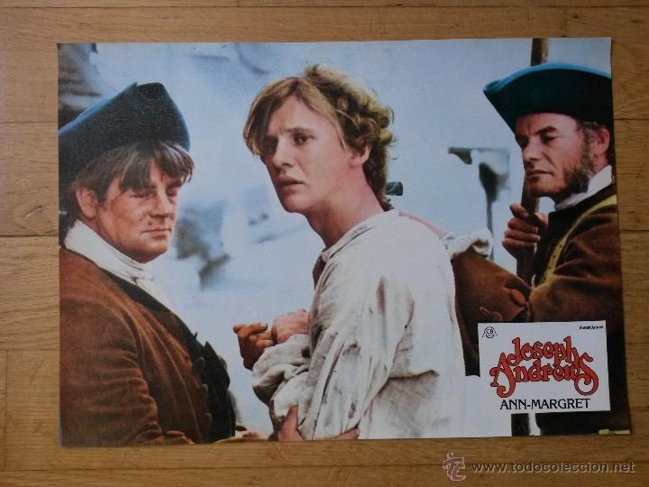Cine: Cartelera de cine, joseph andrews con an margret de 33,5 x 23,5 cms. escrito detras