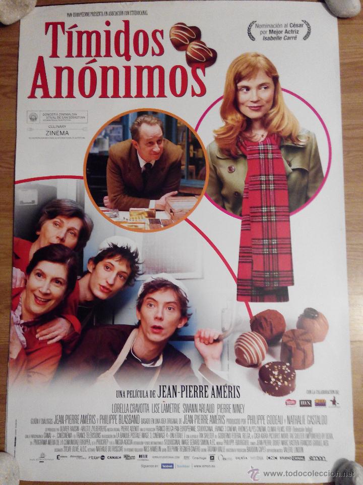 Kino: T&iacute;midos an&oacute;nimos - aprox 70x100 Cartel ORIGINAL cine (L18)