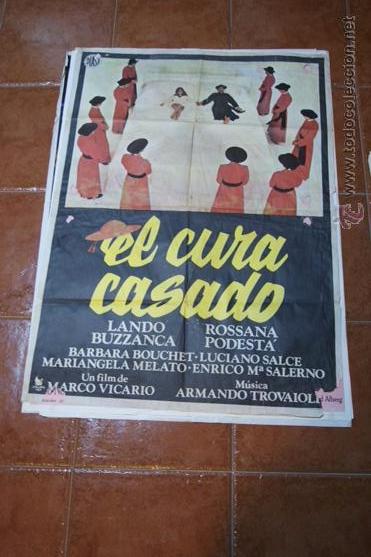 Cine: CARTEL CINE EL CURA CASADO