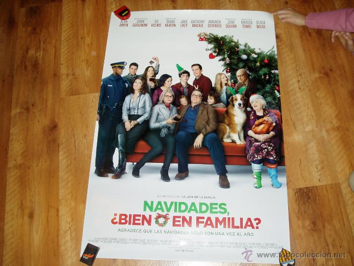 Cine: NAVIDADES &iquest;BIEN O EN FAMILIA?. POSTER O CARTEL ORIGINAL DE LA PELICULA. MUY BUEN ESTADO.