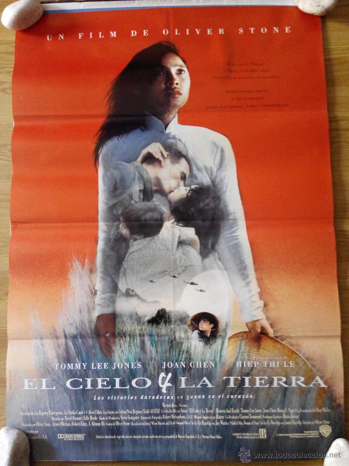 Cin&eacute;ma: El cielo y la tierra - aprox 70x100 Cartel ORIGINAL cine (L18)