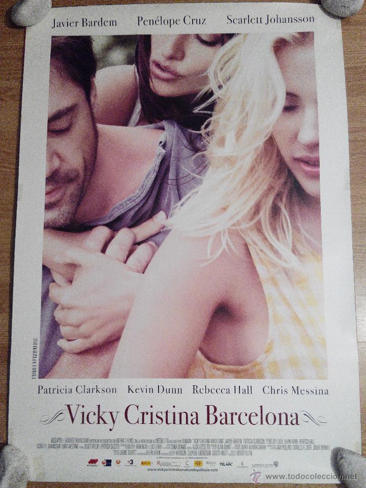 Kino: Vicky, Cristina y Barcelona - aprox 70x100 Cartel ORIGINAL cine (L18)