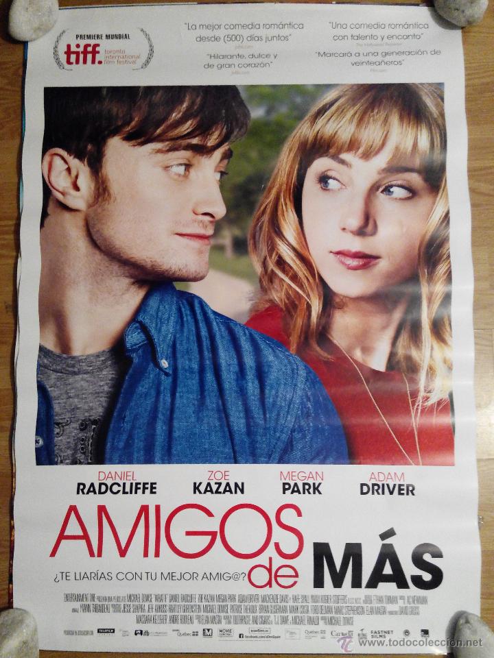 Cinema: Amigos de mas - aprox 70x100 Cartel ORIGINAL cine (L20)