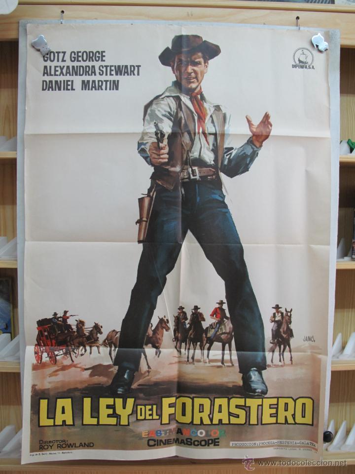 Cine: C2073 LA LEY DEL FORASTERO - Foto 1