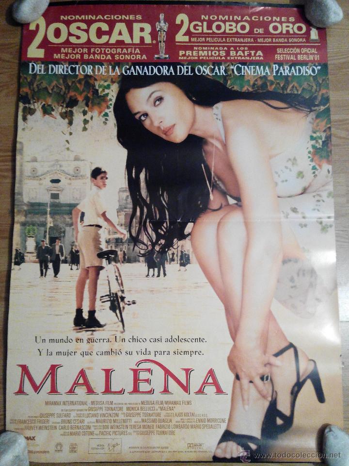Cinema: Malena - aprox 70x100 Cartel ORIGINAL cine (L20)