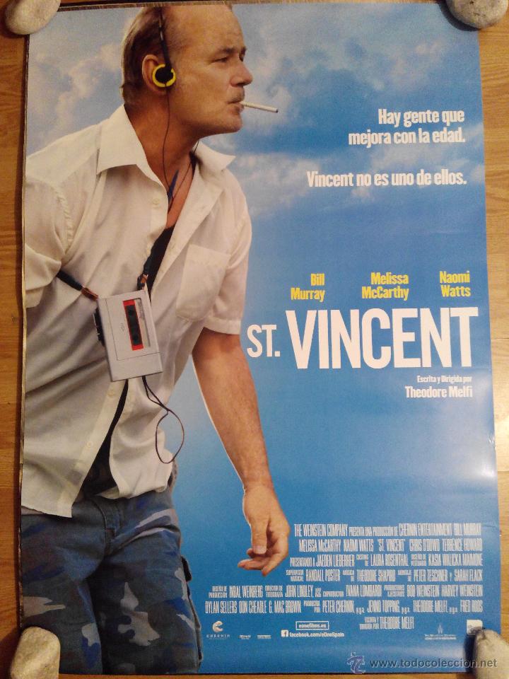 Cine: St Vincent - aprox 70x100 Cartel ORIGINAL cine (L20)