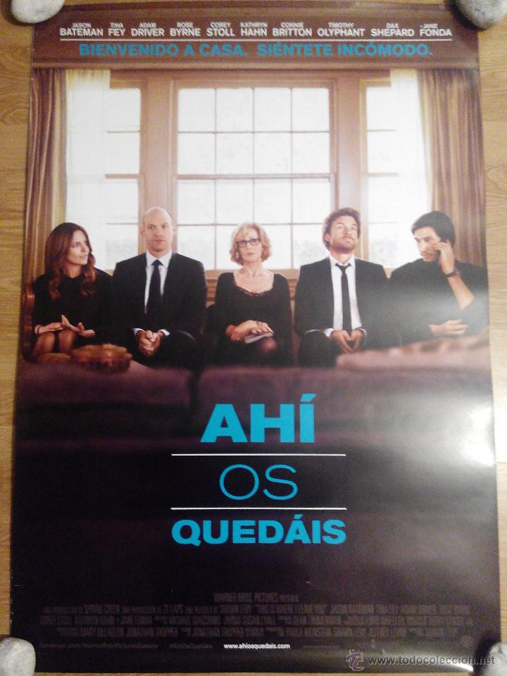 Cinema: Ah&iacute; os quedais - aprox 70x100 Cartel ORIGINAL cine (L21)