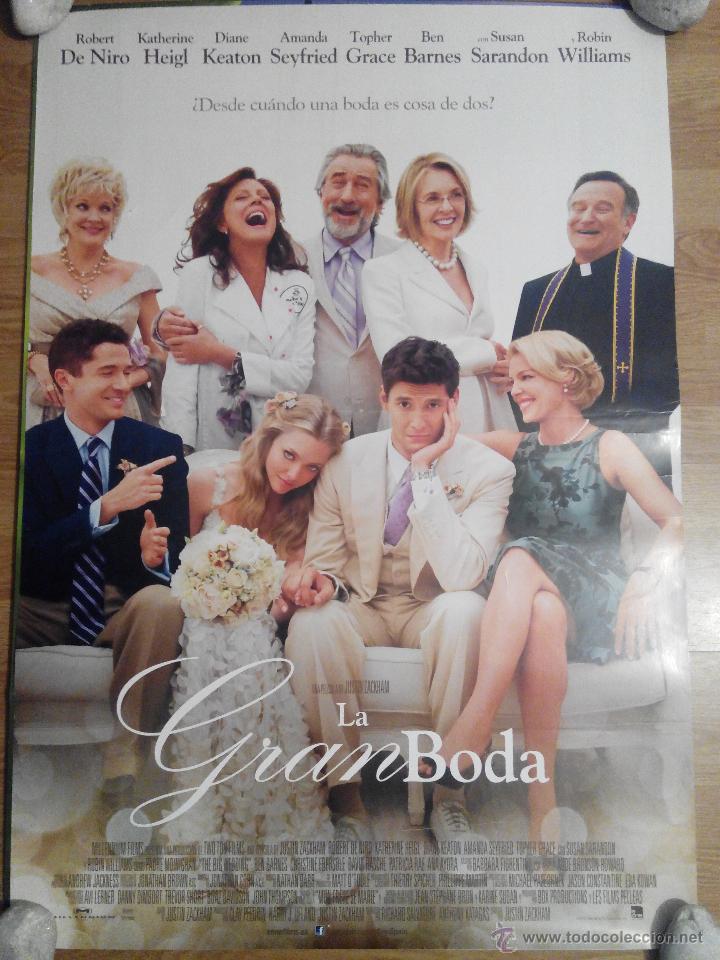 Cine: La gran boda - aprox 70x100 Cartel ORIGINAL cine (L21)