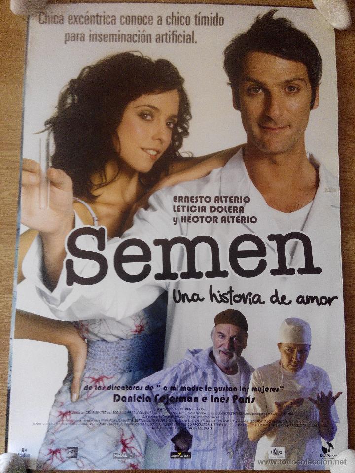 Cine: Semen - aprox 70x100 Cartel ORIGINAL cine (L21)
