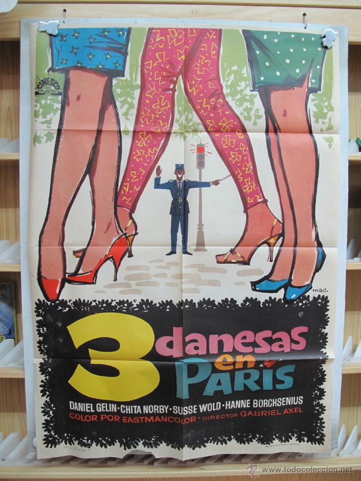 Cine: C2256 3 DANESAS EN PARIS - Foto 1
