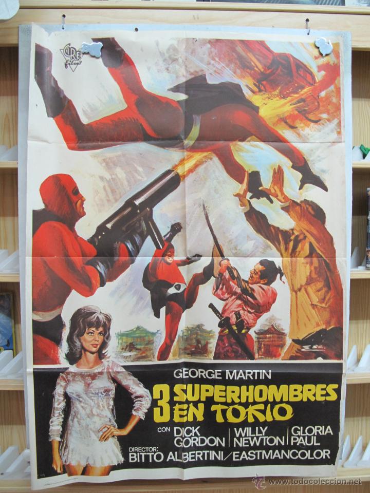 Cinema: C2293 TRES SUPERHOMBRES EN TOKIO