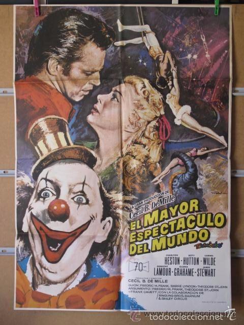 Cine: C2896 EL MAYOR ESPECTACULO DEL MUNDO - Foto 1
