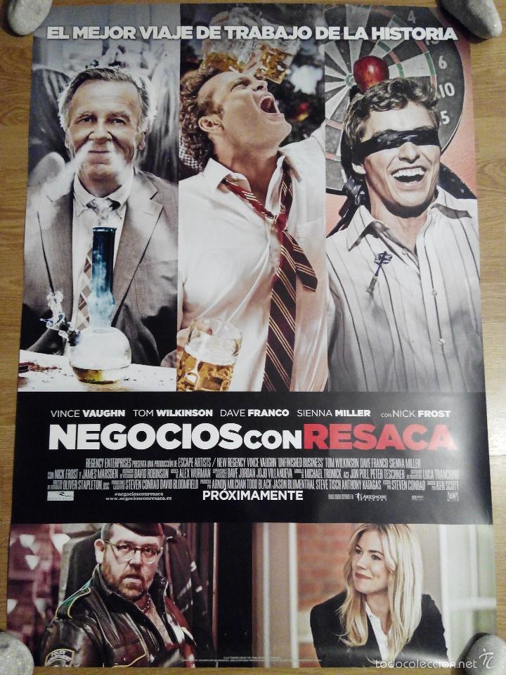 Cinema: Negocios con resaca - aprox 70x100 Cartel ORIGINAL cine (L22)
