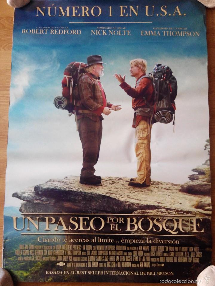 Cinema: Un paseo por el bosque - aprox 70x100 Cartel ORIGINAL cine (L22)