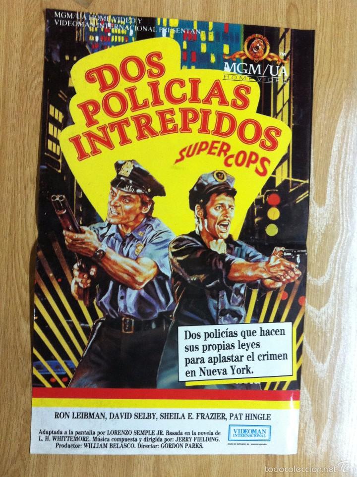 Cin&eacute;ma: DOS POLICIAS INTREPIDOS 50X30 CM
