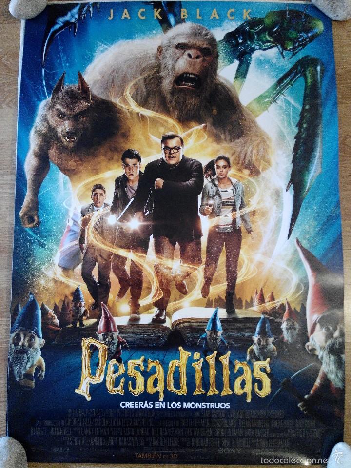 Cin&eacute;ma: Pesadillas - aprox 70x100 Cartel ORIGINAL cine (L23)