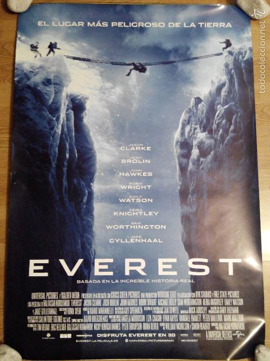 Cin&eacute;ma: Everest - aprox 70x100 Cartel ORIGINAL cine (L23)
