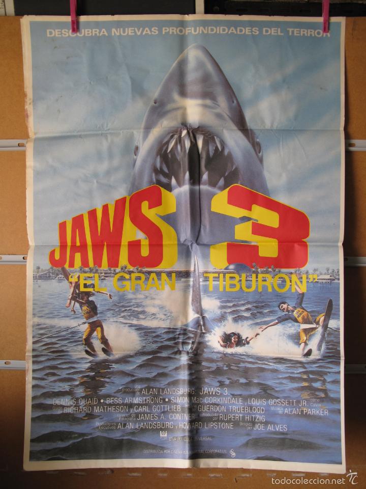 Cinema: GNA1701 JAWS 3 EL GRAN TIBURON