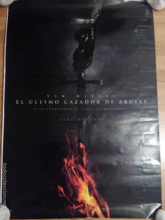 Cin&eacute;ma: El ultimo cazador de brujas - aprox 70x100 Cartel ORIGINAL cine (L24)