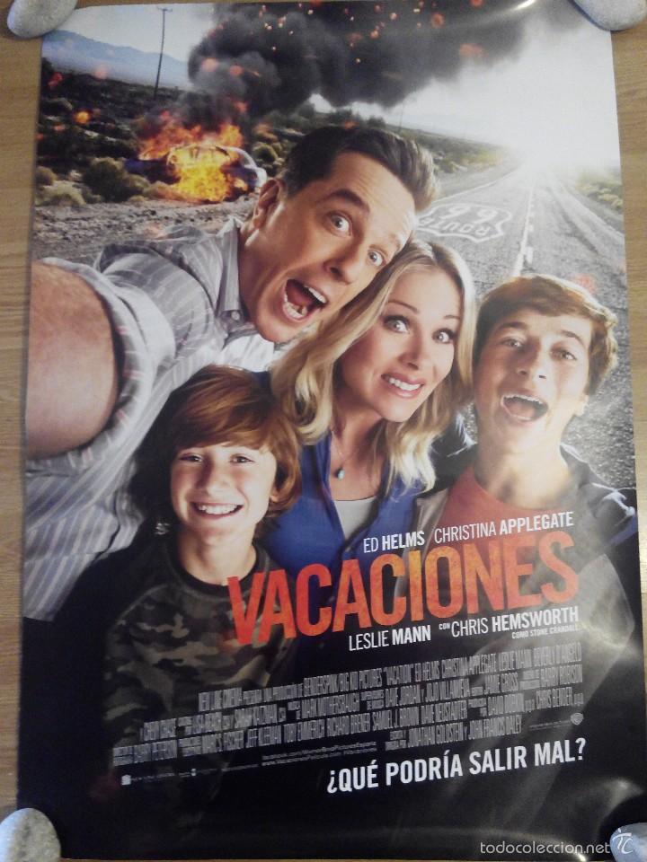 Cin&eacute;ma: Vacaciones - aprox 70x100 Cartel ORIGINAL cine (L24)