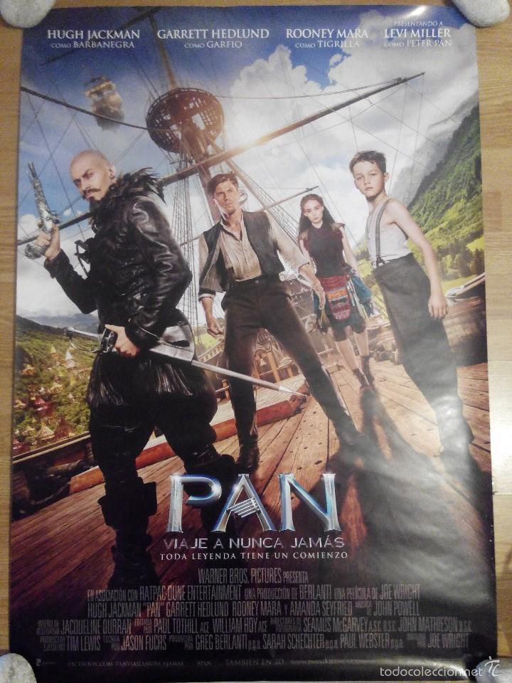 Cine: Pan, viaje a nunca jamas - aprox 70x100 Cartel ORIGINAL cine (L25)