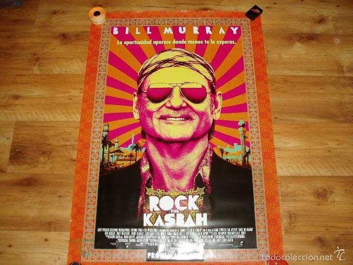 Cine: ROCK THE KASBAH. POSTER O CARTEL ORIGINAL PELICULA. BUEN ESTADO.