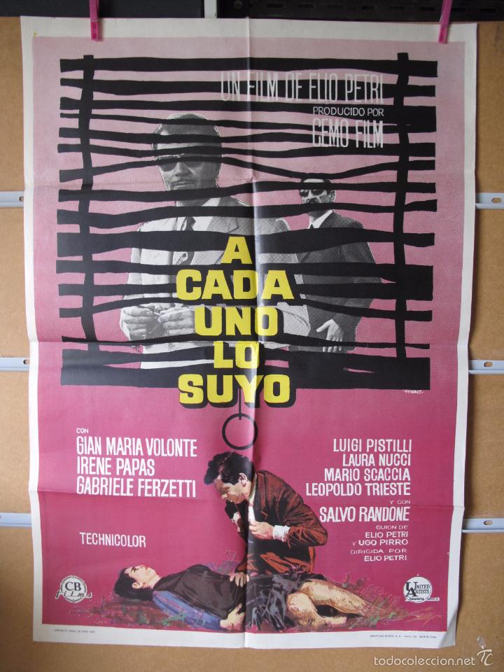 Cine: AL1675 A CADA UNO LO SUYO - Foto 1