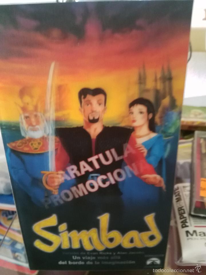 Cine: Car&aacute;tula promocional simbad versi&oacute;n de evan ricks y alan jacobs - Foto 1