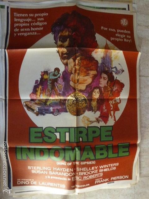 Cine: ESTIRPE INDOMABLE. CARTEL DE CINE- MOVIE POSTER