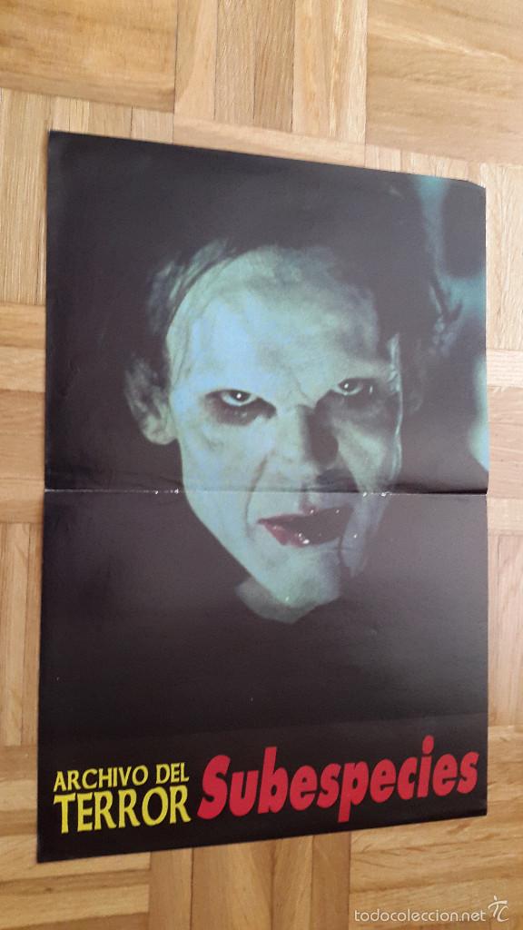 Cine: poster cine de terror - subespecies - Foto 1